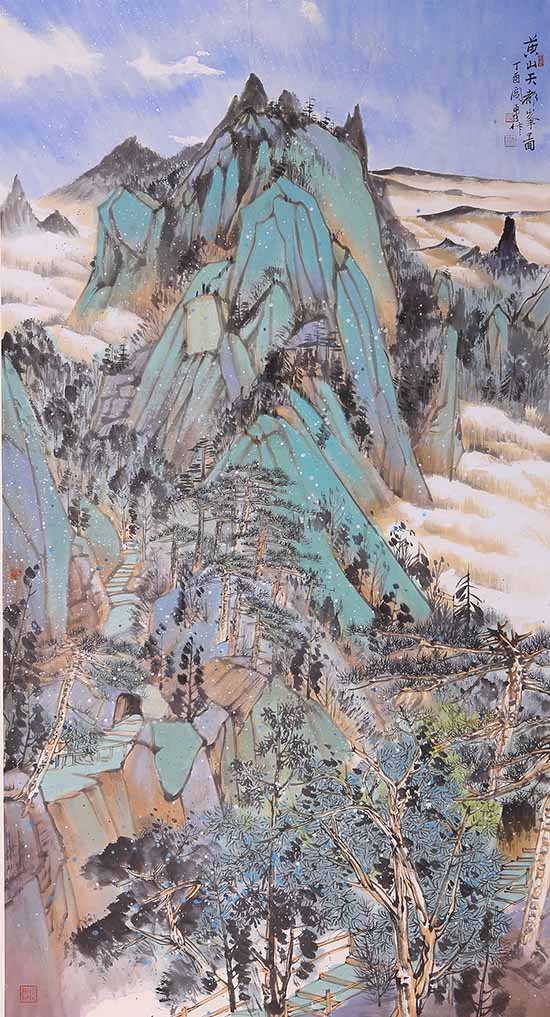 閆勇中國(guó)山水畫(huà)作品欣賞